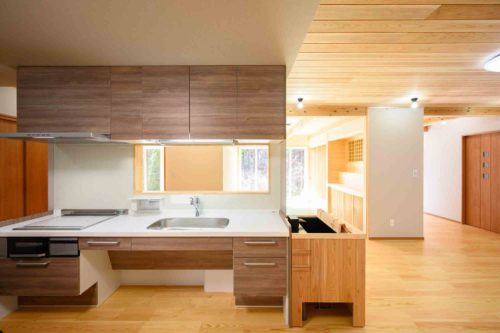 山の暮らしを楽しむ家：愛知県