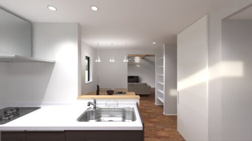 「受付終了」2024/3/2(土)3(日)吹抜のある2階建て完成見学会in飯田市 UA値0.33 ZEH住宅 11組の方に参加いただきました!