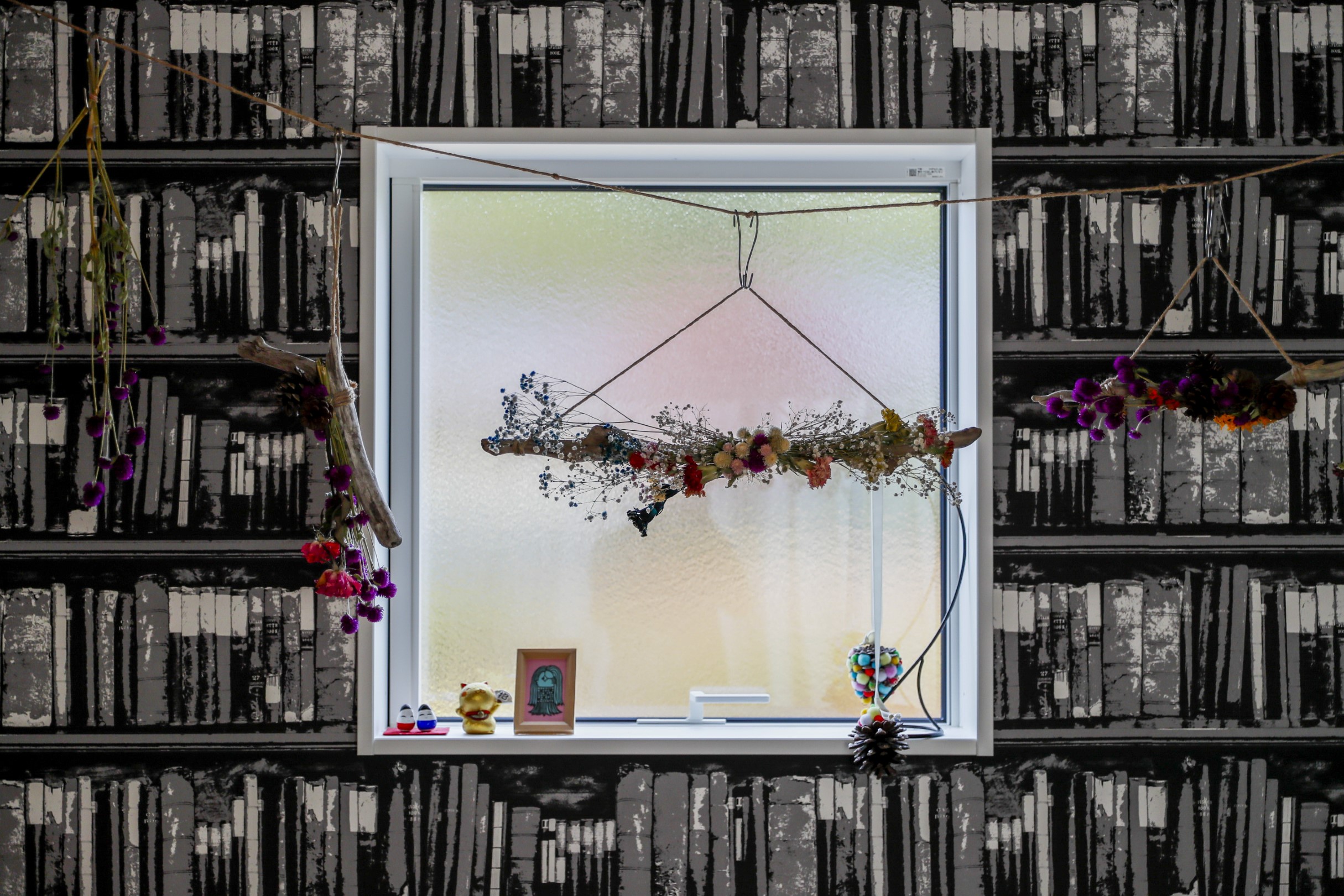 山を一望できる中庭のある家（中川村）