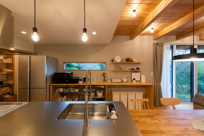 飯田下伊那平屋のキッチン