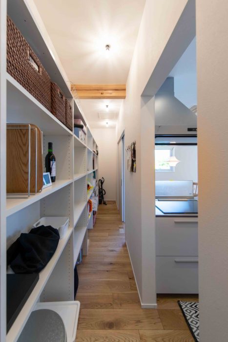 パントリー 飯田市の施工事例