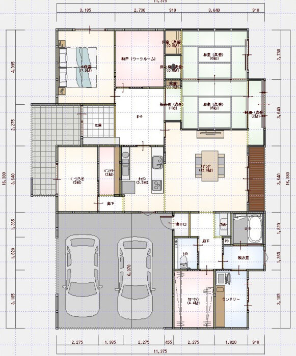 平屋40.52坪　2人(405202)
