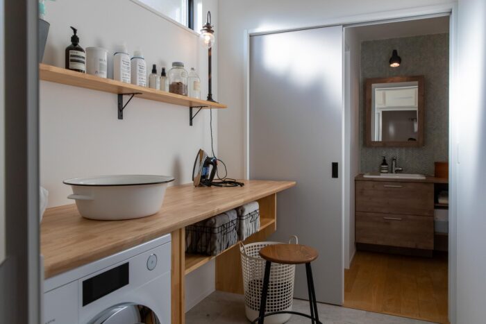 季節を感じられる中庭の家