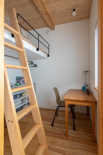 ガレージのあるコンパクトな平屋（伊那市）